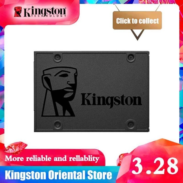Kingston A400 SSD 120GB 240GB 480GB 2.5 inch SATA III HDD Hard Disk HD SSD Notebook PC 120 240 480 G Internal Solid State Drive