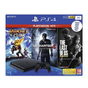 Playstation 4 (PS4) - Consola 1TB + Ratchet & Clank + The Last of Us + Uncharted 4